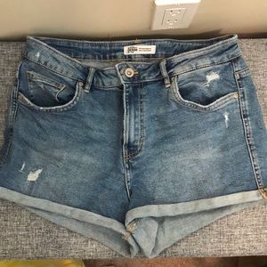 Zara denim shorts